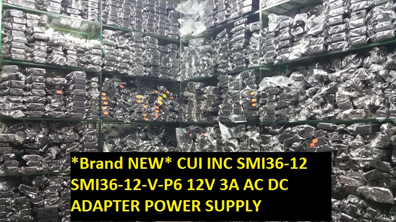 *Brand NEW*CUI INC 12V 3A AC DC ADAPTER SMI36-12-V-P6 SMI36-12 POWER SUPPLY
